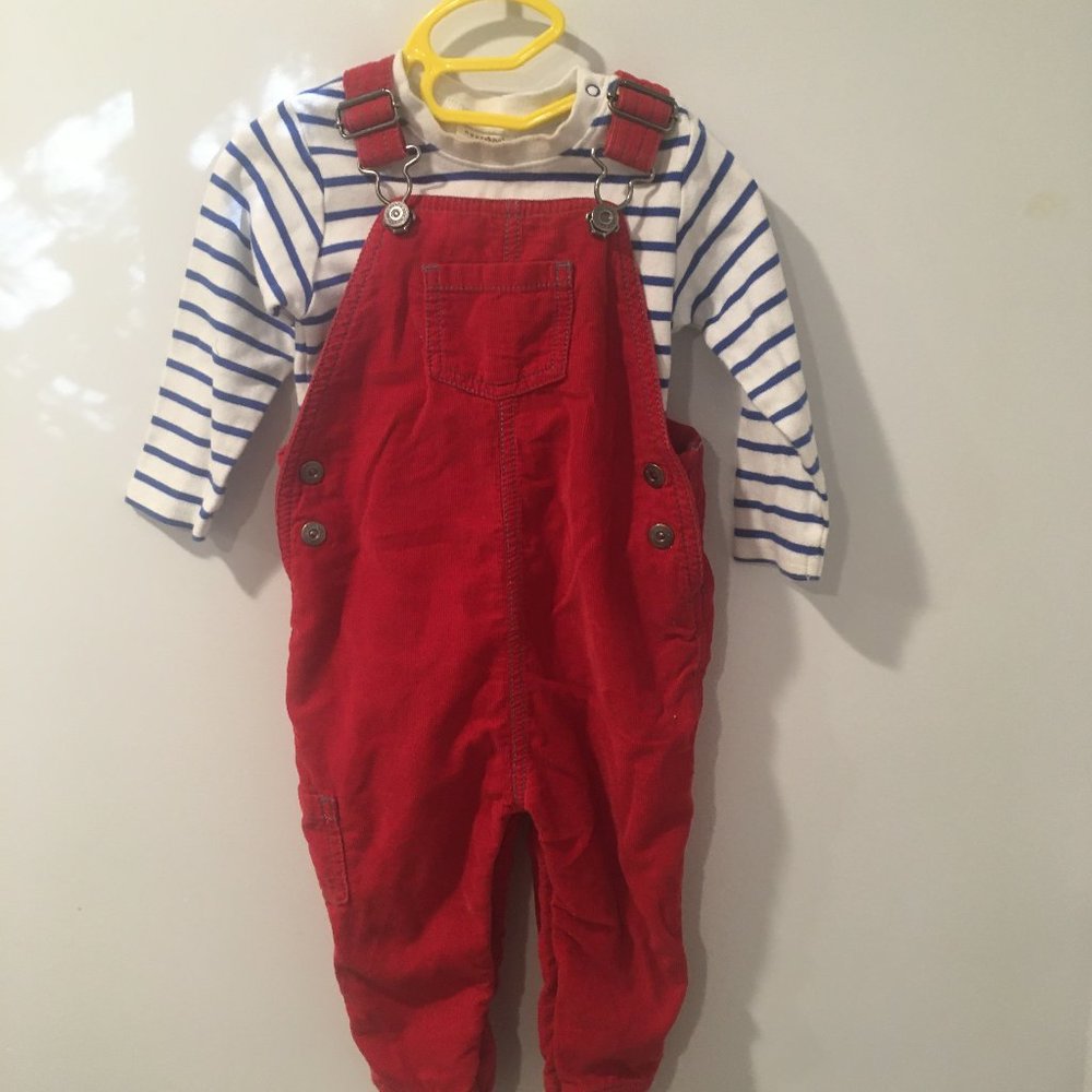 Next Corduroy Overall Outfit 12-18M